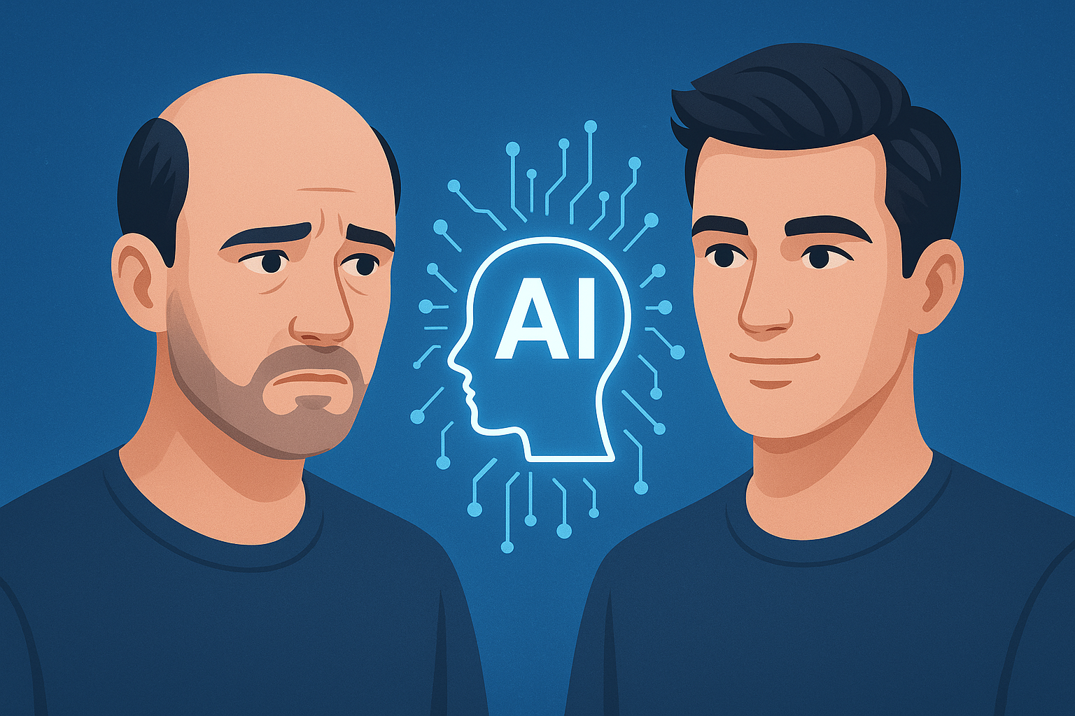 Are you balding? There is an AI for it.