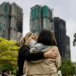 Hong Kong demands the removal of scaffolding mesh after a catastrophic fire.