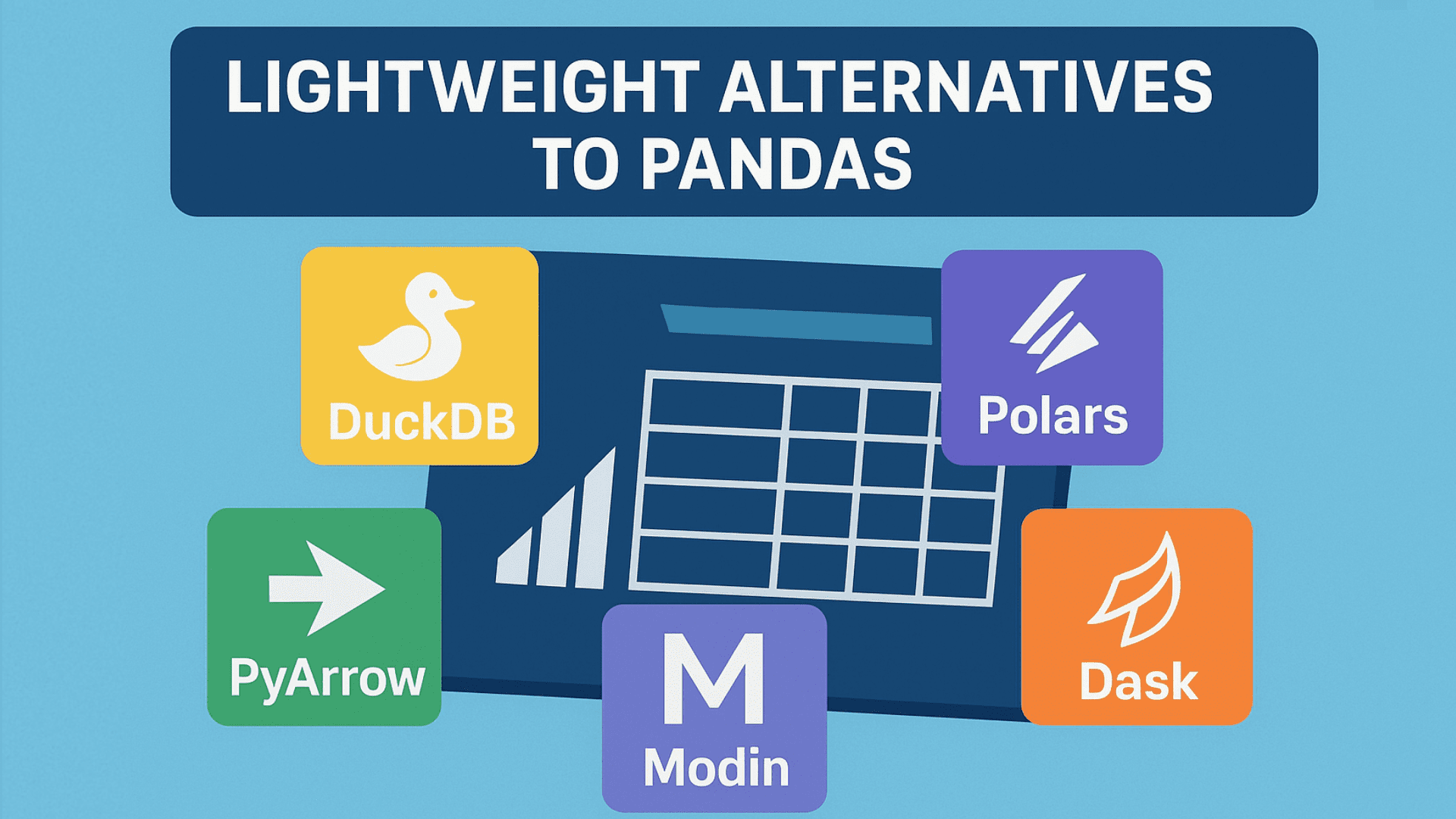 5 Lightweight Alternatives to Pandas You Should Try