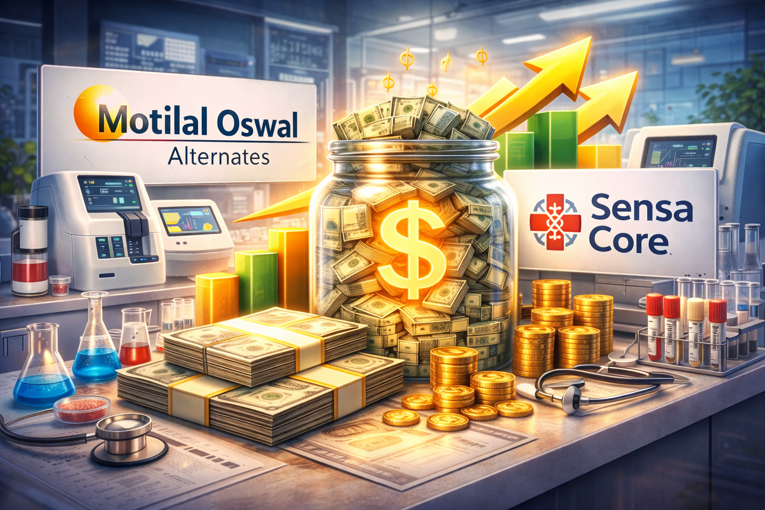 Motilal Oswal Alternates invests $72 million in Sensa Core