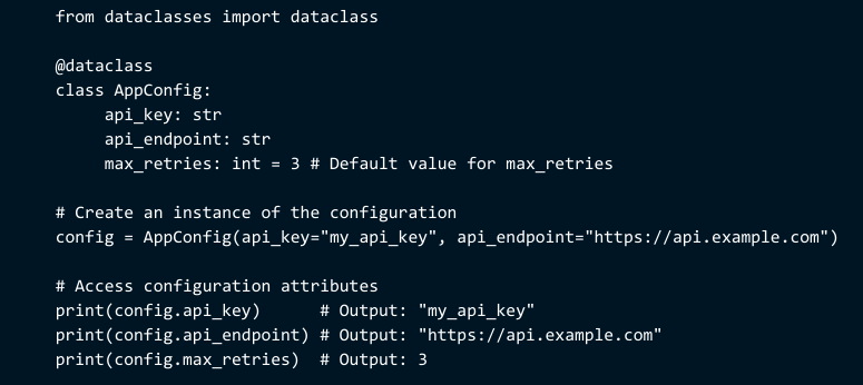 Write Efficient Python Data Classes