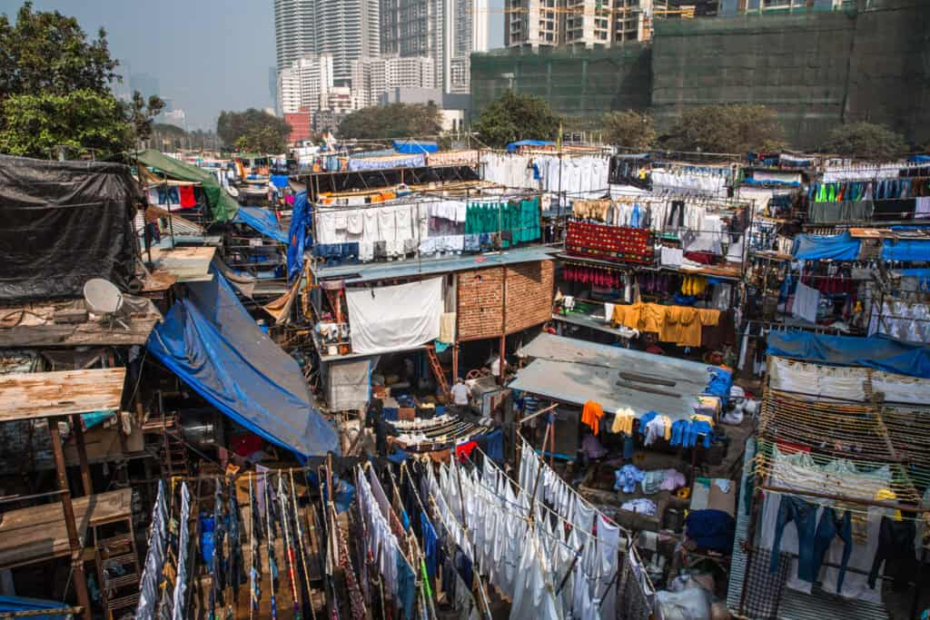 Stop by Dhobi Ghat
