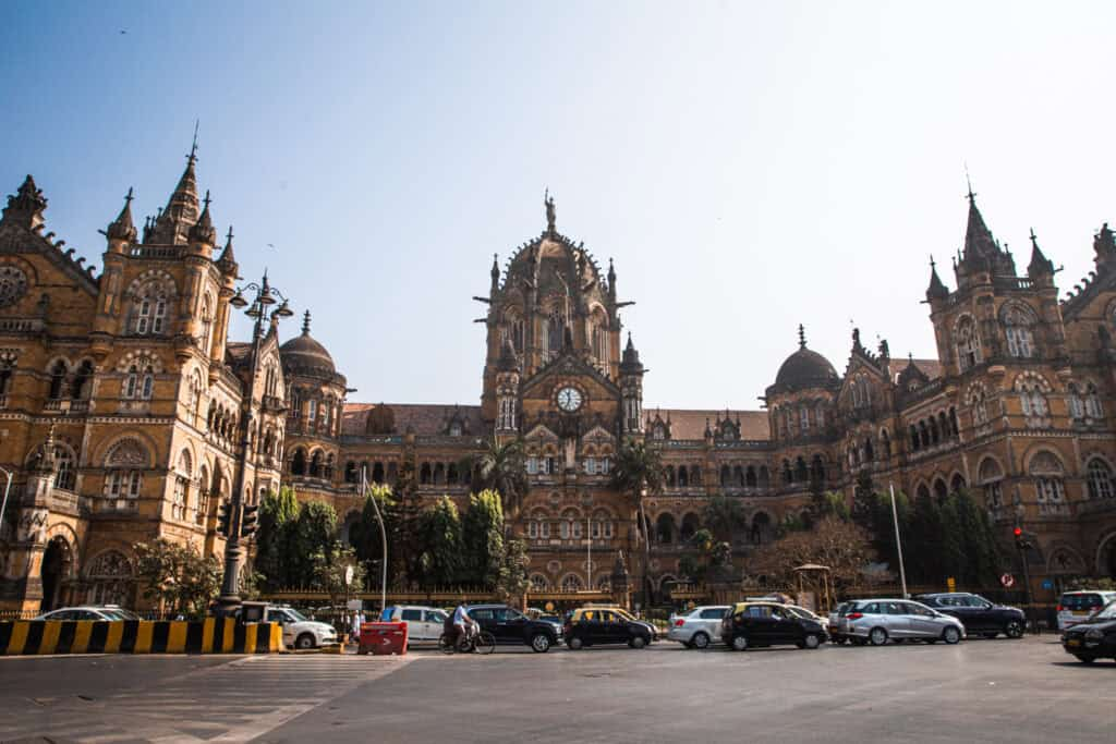 Admire the Chhatrapati Shivaji Terminus (Victoria Terminus)