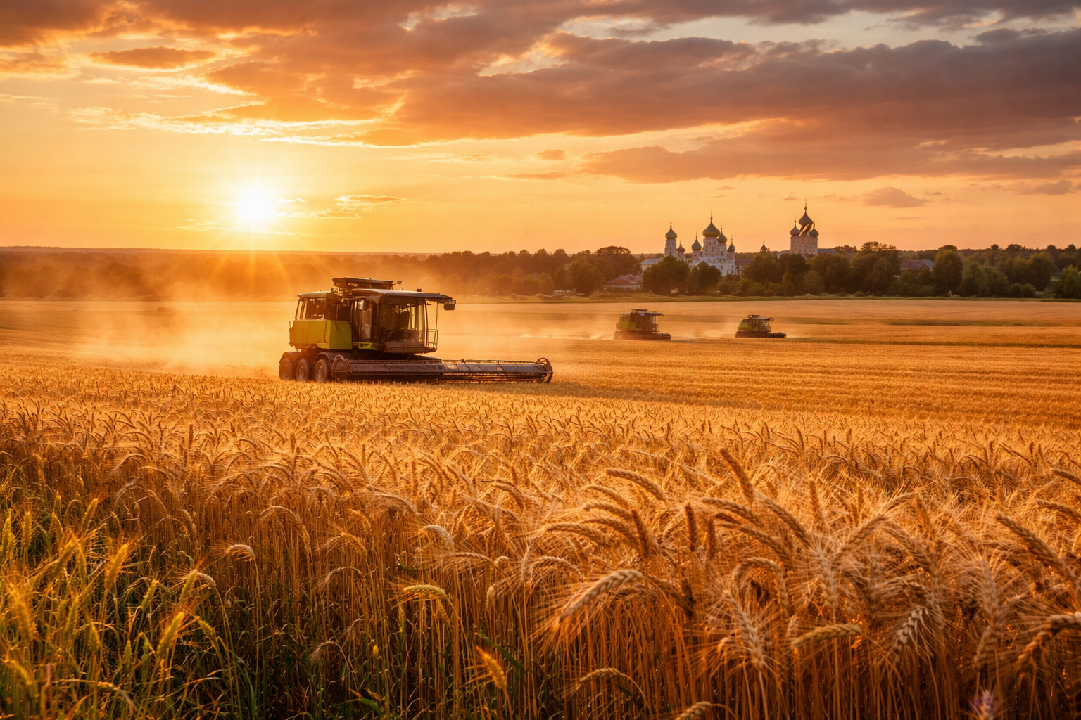Russia Heads for Bumper Harvest