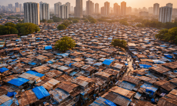 Inside Mumbai Half of the City in Slums