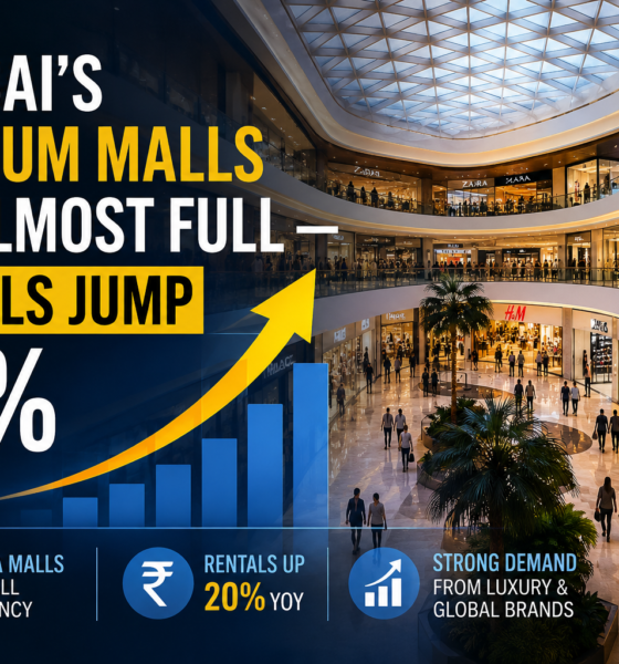Mumbai’s Premium Malls Are Almost Full Rentals Jump 20%