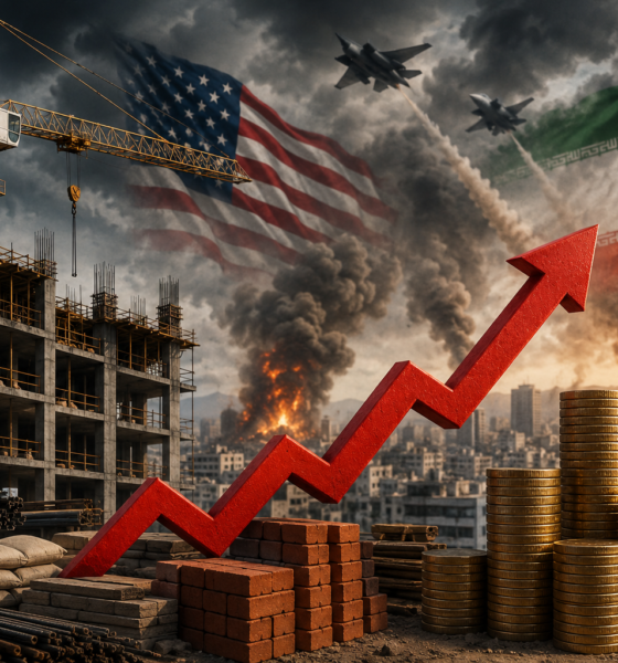 US-Iran War Pushes Real Estate Construction Costs Up 25%