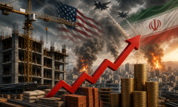 US-Iran War Pushes Real Estate Construction Costs Up 25%