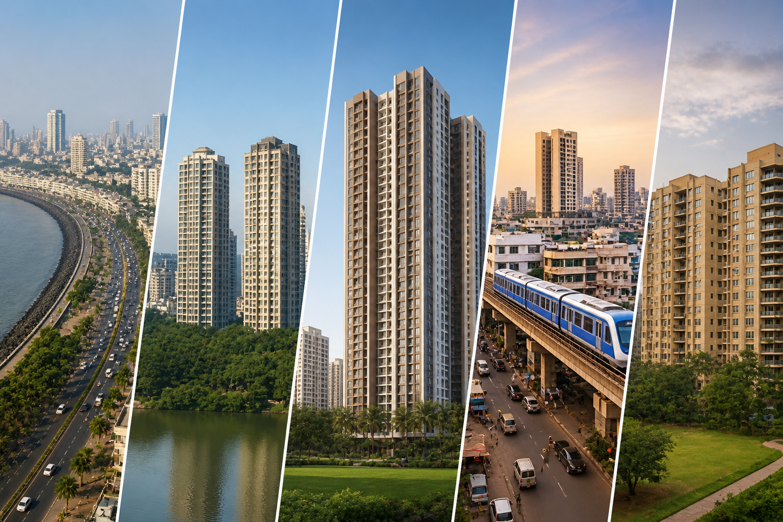 Top 5 Mumbai Spots for 1 BHK Homes