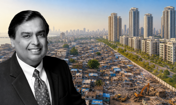 Reliance Wins 101-Acre Mumbai Slum Redevelopment Project
