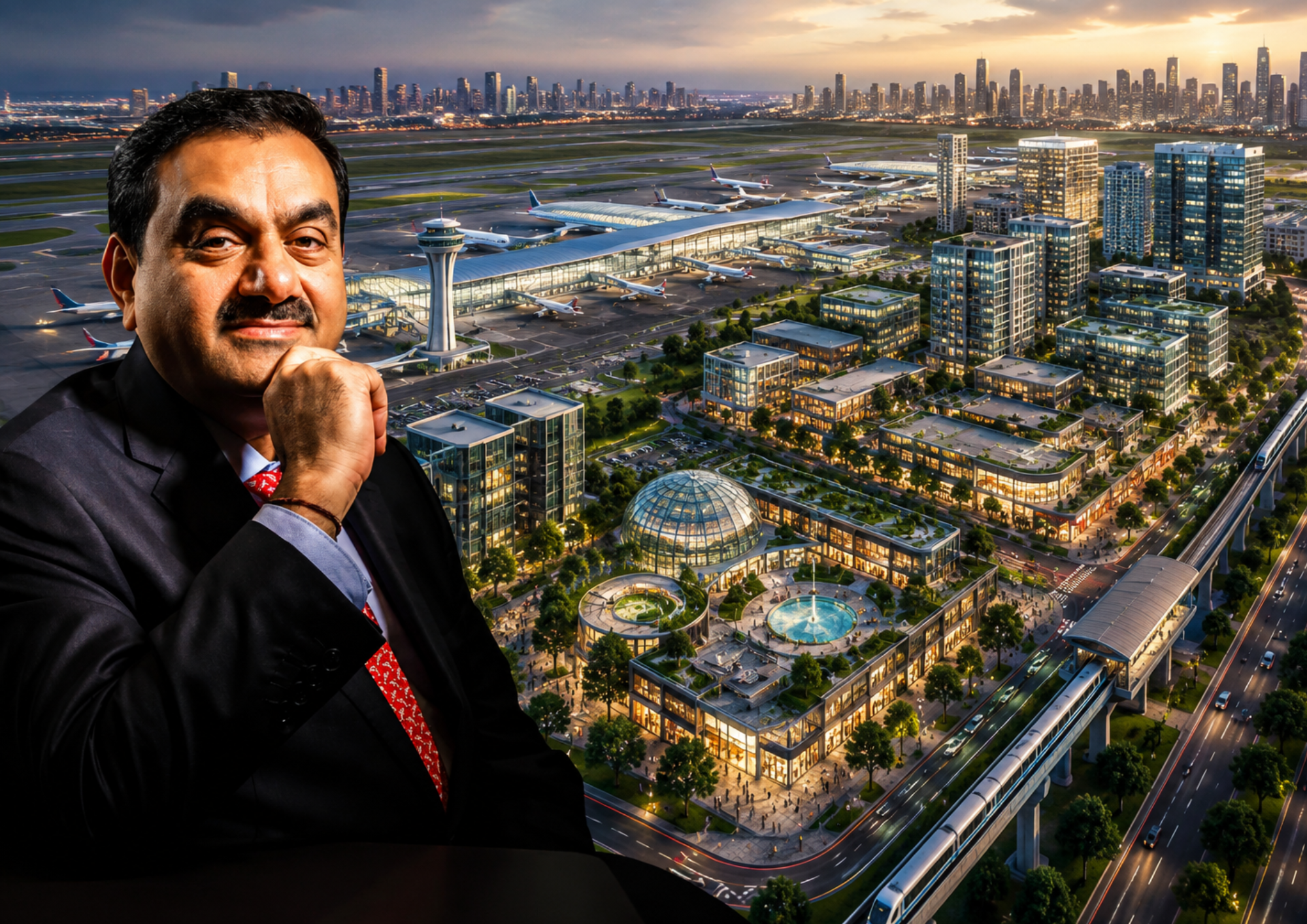 Adani Airports Unveils Integrated Airport City Development Spanning More Than 655 Acres Across Five States in India