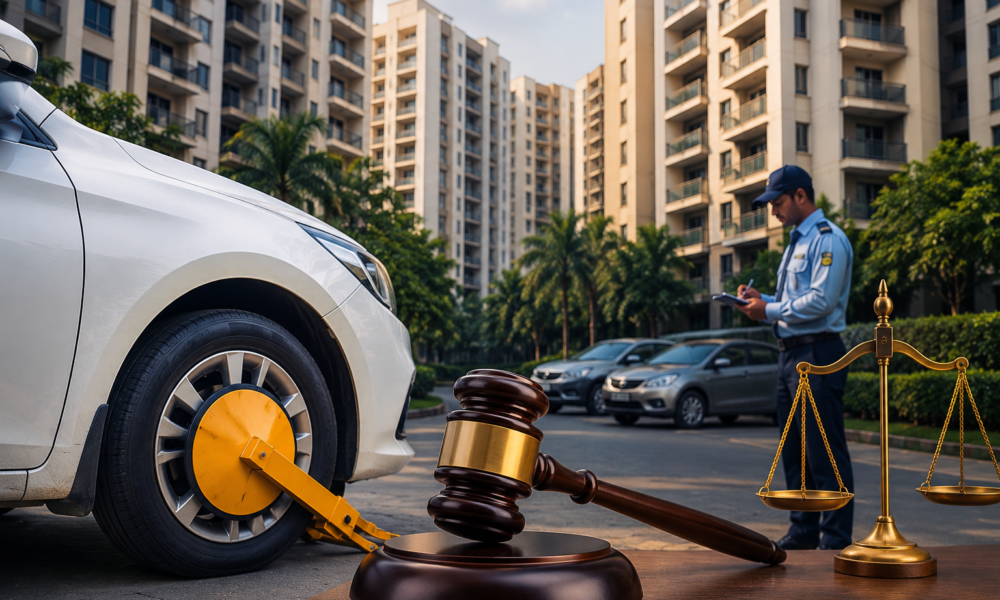 Maharashtra Court Backs Society's Right to Clamp Illegal Vehicles