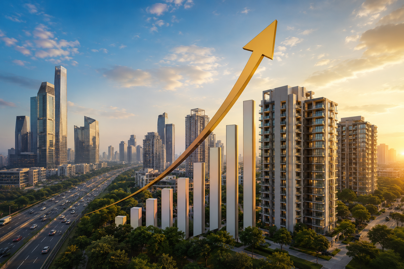 Why Property Prices in Noida and Gurugram Have Jumped Over 100%