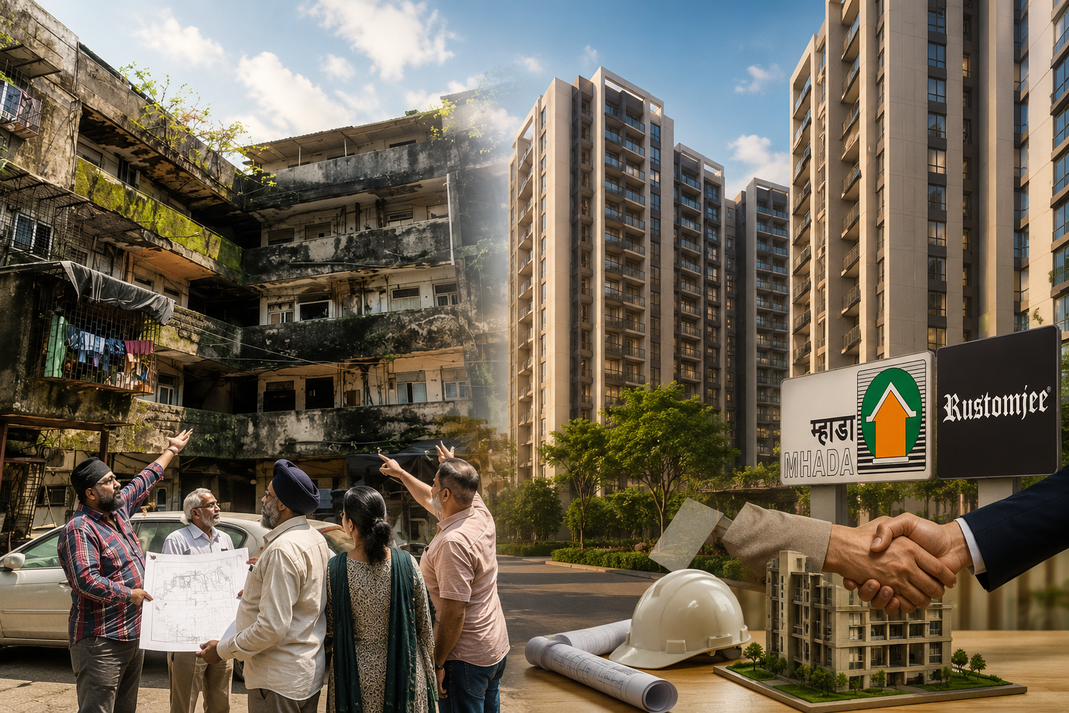 Mumbai Refugees to Get 635 Sq Ft Homes After 7 Decades