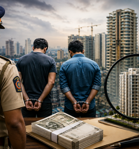 Mumbai Police Book 2 Goa Residents in ₹41 Lakh Real Estate Extortion Case