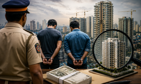 Mumbai Police Book 2 Goa Residents in ₹41 Lakh Real Estate Extortion Case